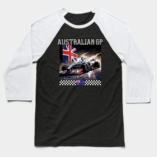 Australian Grand Prix, Formula 1, Albert Park, Melbourne, F1 Baseball T-Shirt